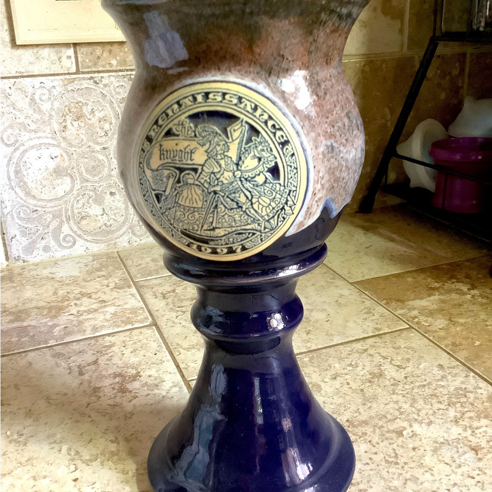 Deneen Pottery 1997 Renaissance Knight Mug/Goblet